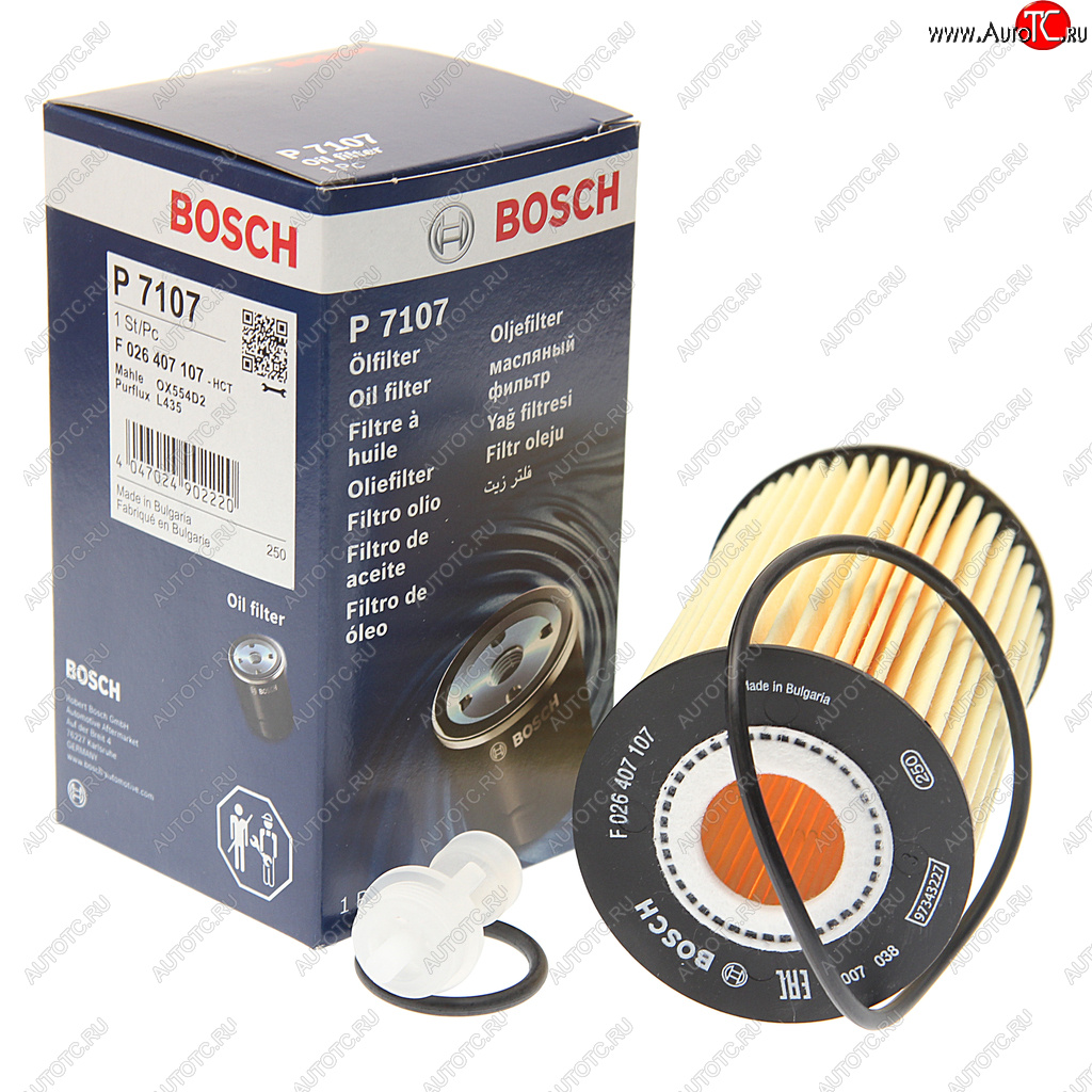 1 089 р. Фильтр масляный TOYOTA Land Cruiser 200 (4.5D4.6) LEXUS LX570 BOSCH BOSCH f026407107  с доставкой в г. Пермь