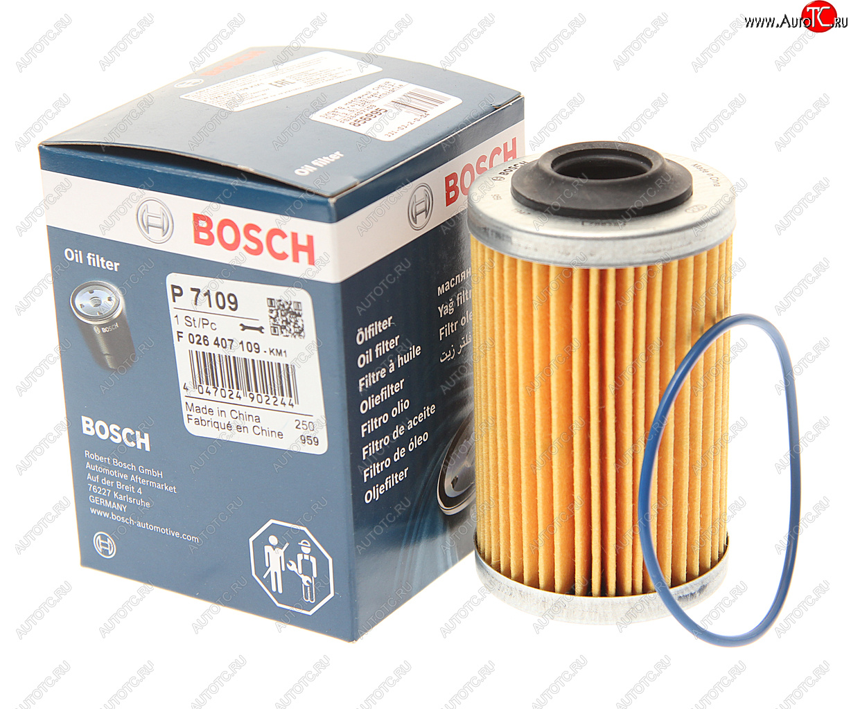 879 р. Фильтр масляный CHEVROLET Trailblazer (13-) (3.6) OPEL Insignia (08-) SAAB 9-3 (05-11) BOSCH BOSCH f026407109  с доставкой в г. Пермь