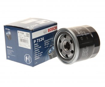 599 р. Фильтр масляный HYUNDAIKIA BOSCH BOSCH f026407124  с доставкой в г. Пермь. Увеличить фотографию 1