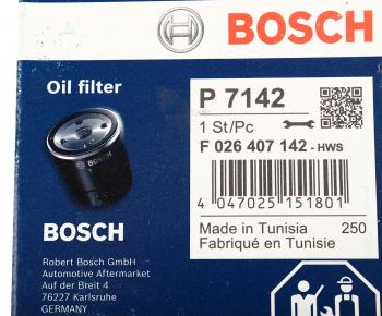 619 р. Фильтр масляный HYUNDAI Getz (02-) KIA Picanto BOSCH BOSCH f026407142 BOSCH f026407142  с доставкой в г. Пермь. Увеличить фотографию 4
