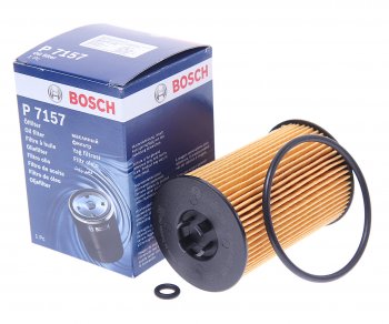 669 р. Фильтр масляный VW Golf,Passat (13-) AUDI (13-) BOSCH BOSCH f026407157  с доставкой в г. Пермь. Увеличить фотографию 1