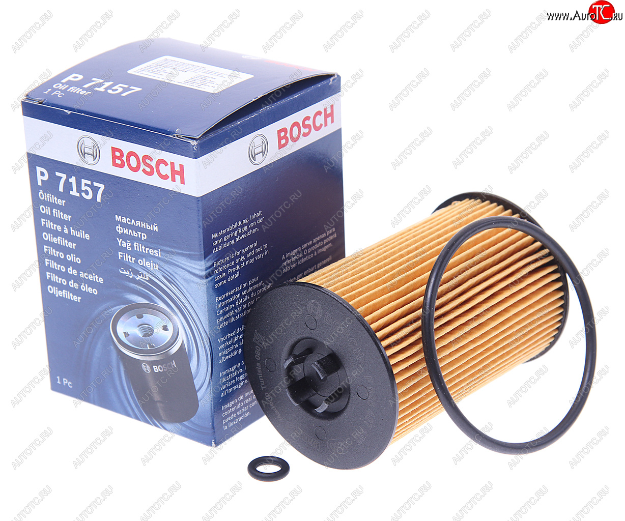 669 р. Фильтр масляный VW Golf,Passat (13-) AUDI (13-) BOSCH BOSCH f026407157  с доставкой в г. Пермь