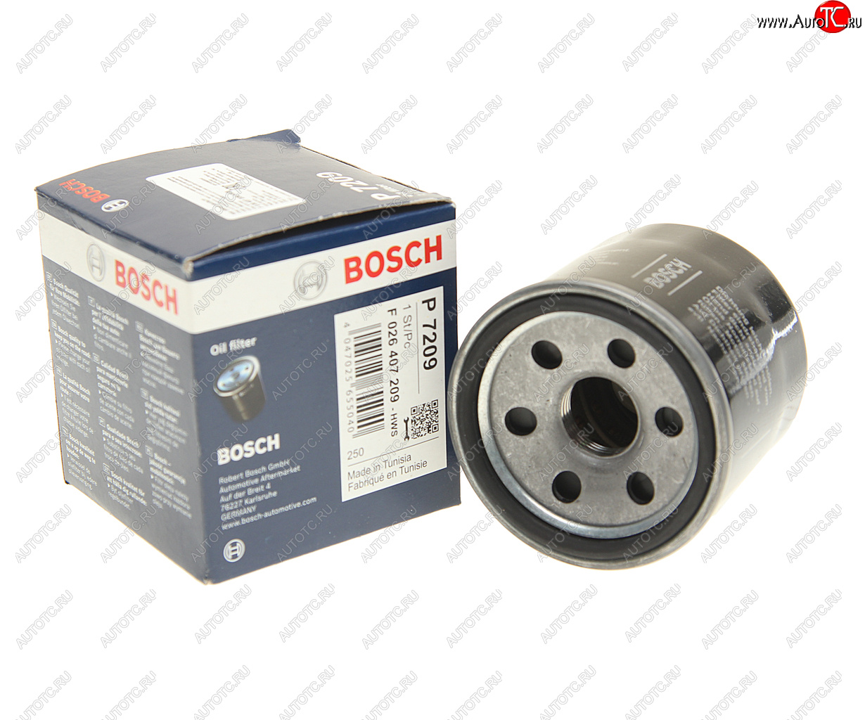 599 р. Фильтр масляный HYUNDAI KIA NISSAN RENAULT BOSCH BOSCH f026407209  с доставкой в г. Пермь