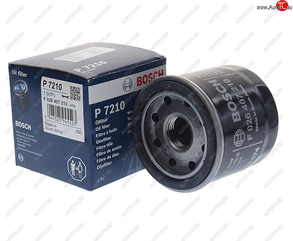 499 р. Фильтр масляный MAZDA NISSAN SUBARU BOSCH BOSCH f026407210  с доставкой в г. Пермь
