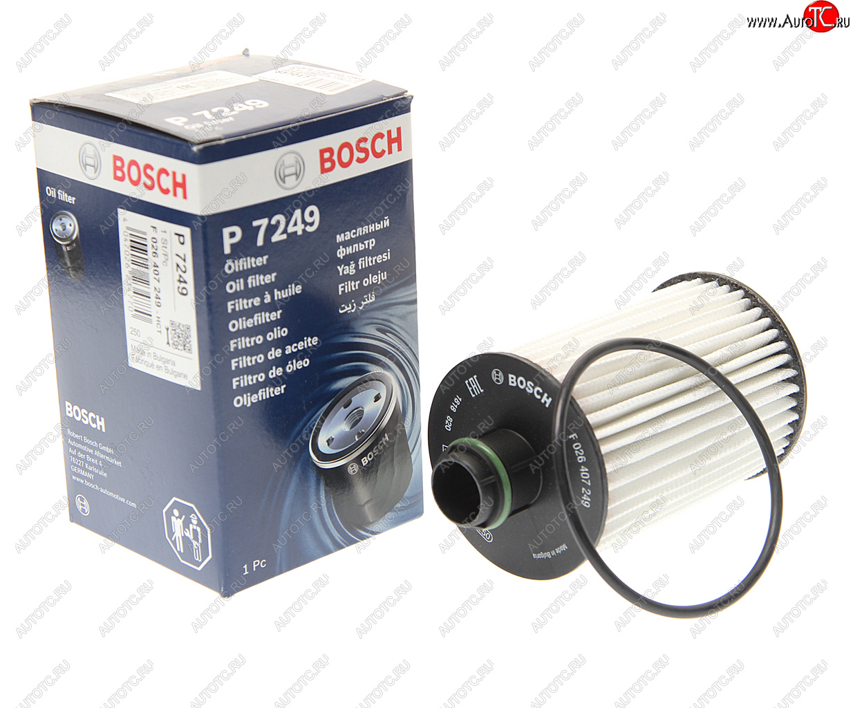 1 799 р. Фильтр масляный CHEVROLET Orlando (11-) (2.0 D),Captiva (12-) (2.2 D) BOSCH BOSCH f026407249  с доставкой в г. Пермь