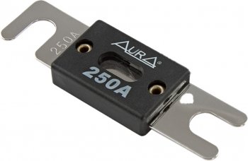 232 р. Предохранитель ANL 250A (1шт.) никель AURA AURA fal-n251  с доставкой в г. Пермь. Увеличить фотографию 1
