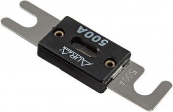 232 р. Предохранитель ANL 500A (1шт.) никель AURA AURA fal-n501  с доставкой в г. Пермь. Увеличить фотографию 2