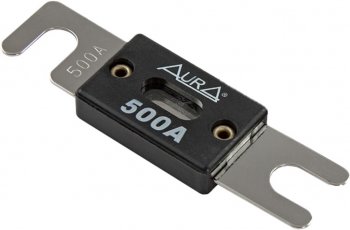 232 р. Предохранитель ANL 500A (1шт.) никель AURA AURA fal-n501  с доставкой в г. Пермь. Увеличить фотографию 1