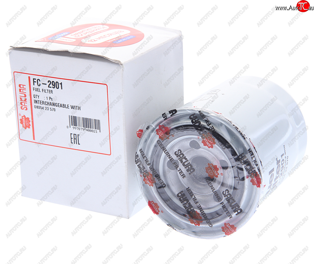 589 р. Фильтр топливный KIA Sportage SAKURA SAKURA fc2901  с доставкой в г. Пермь