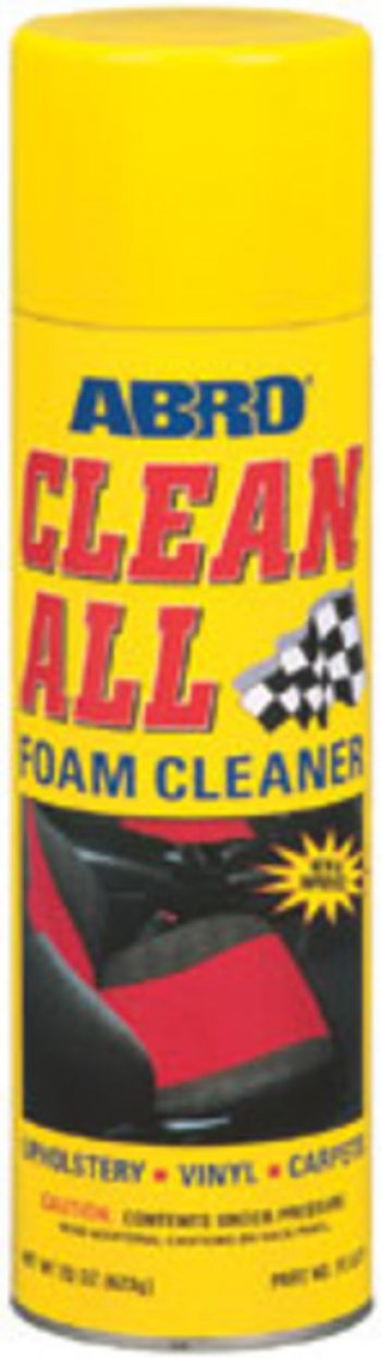 729 р. Очиститель обивки салона универсальный 623г Clean All пенный ABRO ABRO fc-577-r  с доставкой в г. Пермь. Увеличить фотографию 1