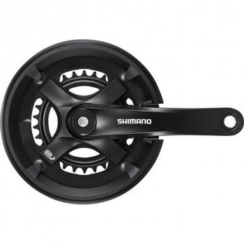 2 689 р. Система велосипедная 175мм 483828T защита черный SHIMANO SHIMANO fc-ty501  с доставкой в г. Пермь. Увеличить фотографию 1