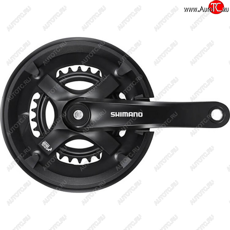 2 689 р. Система велосипедная 175мм 483828T защита черный SHIMANO SHIMANO fc-ty501  с доставкой в г. Пермь