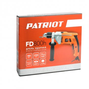 7 299 р. Дрель ударная 790Вт PATRIOT PATRIOT fd 800h  с доставкой в г. Пермь. Увеличить фотографию 9