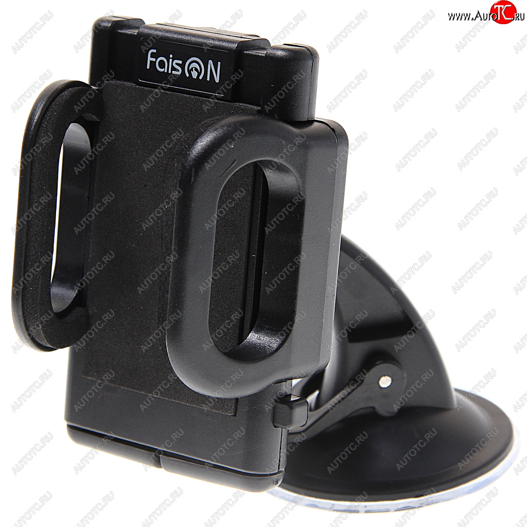 499 р. Держатель телефона универсальный FAISON FAISON fh-101b hinge black  с доставкой в г. Пермь
