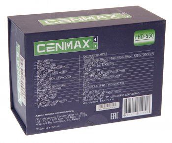 4 549 р. Видеорегистратор CENMAX CENMAX fhd 550  с доставкой в г. Пермь. Увеличить фотографию 6