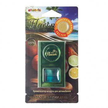 369 р. Ароматизатор на дефлектор мембранный (тропический день) Flacon FOUETTE FOUETTE fl-02  с доставкой в г. Пермь. Увеличить фотографию 1