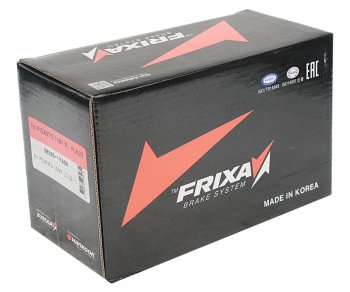 1 129 р. Колодки тормозные задние (4шт.) FRIXA KIA Picanto 2 TA хэтчбэк 5 дв. рестайлинг (2015-2017)  с доставкой в г. Пермь. Увеличить фотографию 3