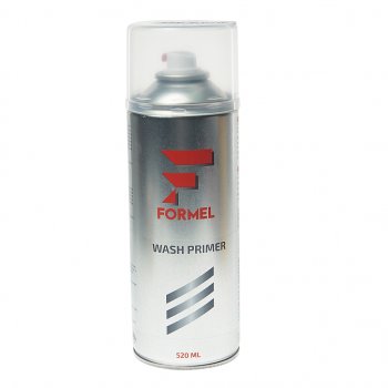 Грунт кислотный WASH Primer аэрозоль 520мл FORMEL FORMEL fm-4001