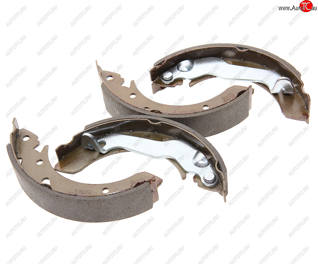 2 299 р. Колодки тормозные задние барабанные (4шт.) NIBK Hyundai Matrix 1 FC 1-ый рестайлинг (2005-2008)  с доставкой в г. Пермь