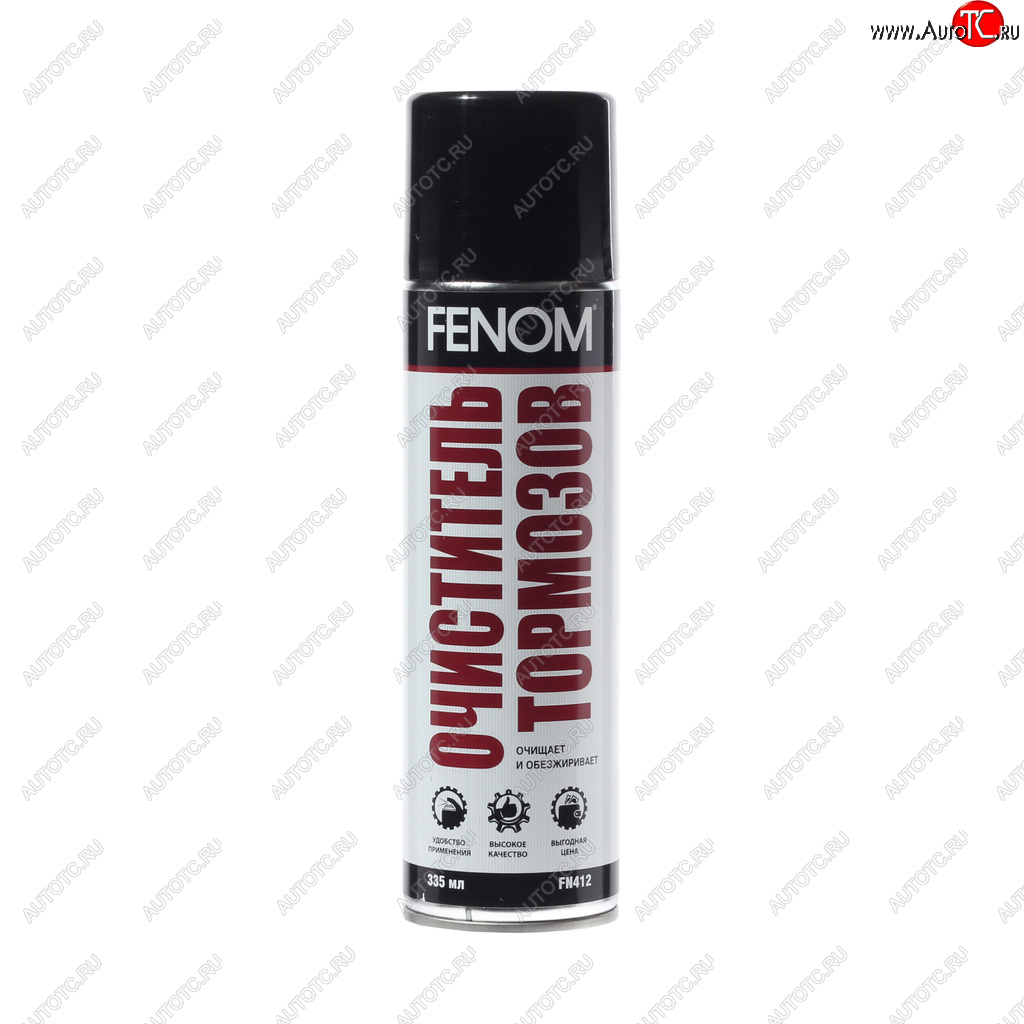 379 р. Очиститель тормозов 335мл FENOM FENOM fn412  с доставкой в г. Пермь