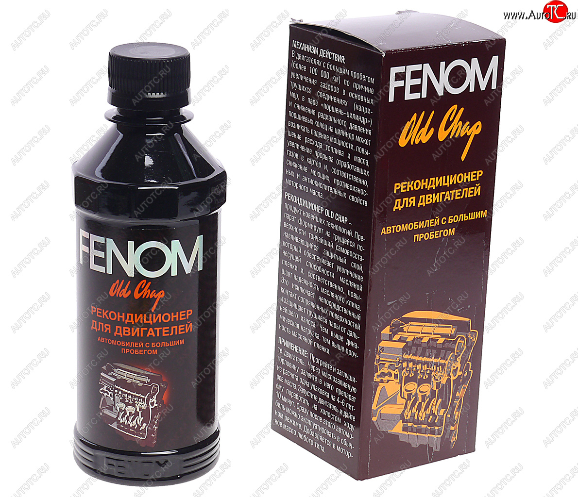 679 р. Присадка в двигатели с большим пробегом 200мл FENOM FENOM fn437  с доставкой в г. Пермь