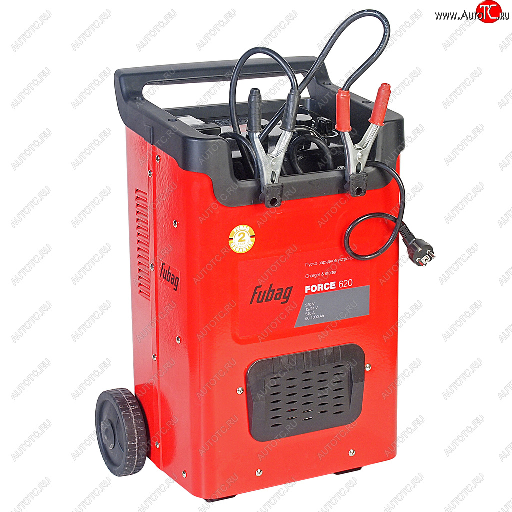 28 999 р. Устройство пуско-зарядное 12-24V60-1000Ач540А передвижное FUBAG FUBAG force 620  с доставкой в г. Пермь