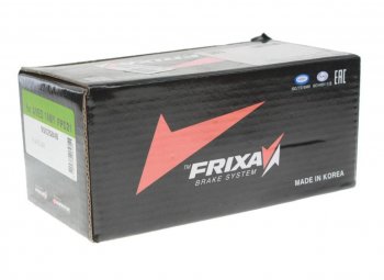 899 р. Колодки тормозные передние с АБС (4шт.) HANKOOK FRIXA Chevrolet Aveo T300 седан (2011-2015)  с доставкой в г. Пермь. Увеличить фотографию 2