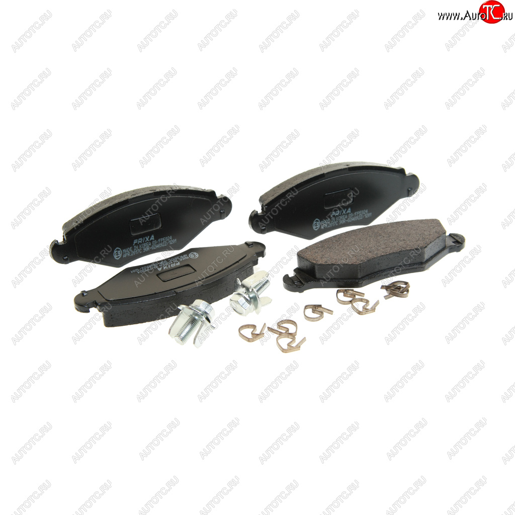 1 059 р. Колодки тормозные передние без АБС (4шт.) HANKOOK FRIXA Peugeot 206 хэтчбэк 5 дв. 2AC дорестайлинг (1998-2003)  с доставкой в г. Пермь