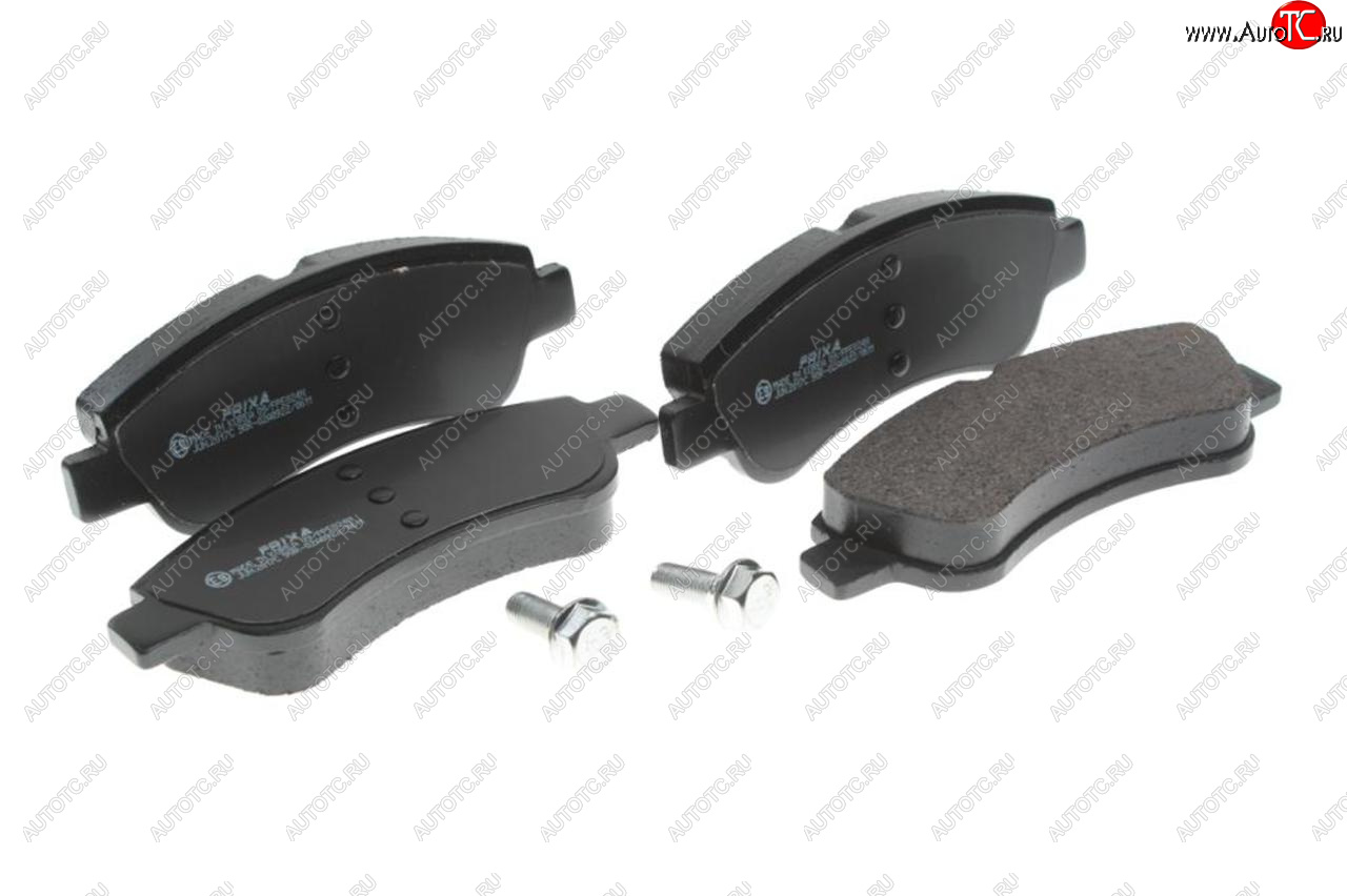 969 р. Колодки тормозные передние R16 (4шт.) HANKOOK FRIXA CITROEN Berlingo M59 рестайлинг (2002-2012)  с доставкой в г. Пермь