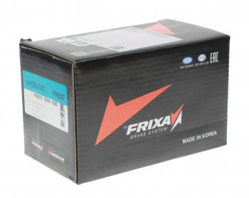 649 р. Колодки тормозные передние (4шт.) HANKOOK FRIXA Honda Civic EP хэтчбэк 3 дв. дорестайлинг (2000-2003)  с доставкой в г. Пермь. Увеличить фотографию 2