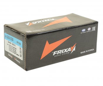 989 р. Колодки тормозные передние (4шт.) HANKOOK FRIXA Toyota Camry V30 (1990-1994)  с доставкой в г. Пермь. Увеличить фотографию 2