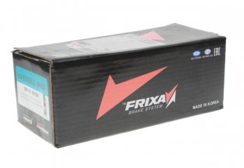 1 079 р. Колодки тормозные передние (4шт.) HANKOOK FRIXA Hyundai Santa Fe SM (2000-2012)  с доставкой в г. Пермь. Увеличить фотографию 2