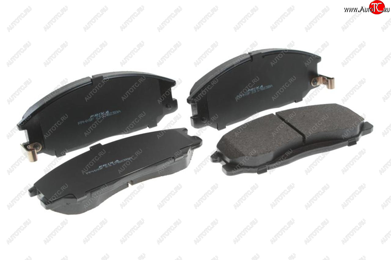 1 079 р. Колодки тормозные передние (4шт.) HANKOOK FRIXA Hyundai Santa Fe SM (2000-2012)  с доставкой в г. Пермь
