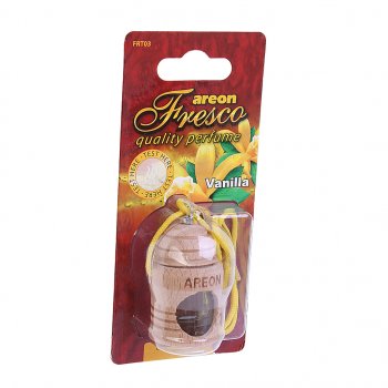 249 р. Ароматизатор подвесной жидкостный (ваниль) Fresco AREON AREON fr02  с доставкой в г. Пермь. Увеличить фотографию 1