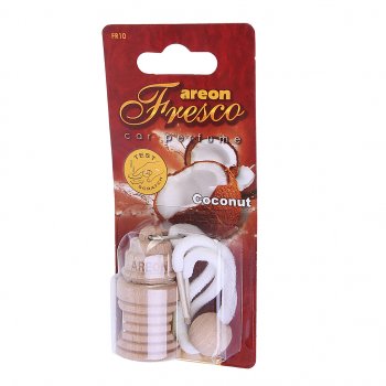 249 р. Ароматизатор подвесной жидкостный (кокос) Fresco AREON AREON fr09  с доставкой в г. Пермь. Увеличить фотографию 1