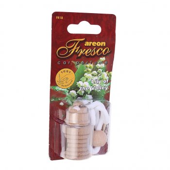 249 р. Ароматизатор подвесной жидкостный (ландыш) Fresco AREON AREON fr16  с доставкой в г. Пермь. Увеличить фотографию 1