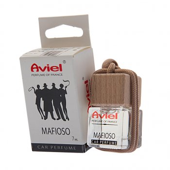 429 р. Ароматизатор подвесной жидкостный (Mafioso) 7мл Perfume of France AVIEL AVIEL frmafioso031792  с доставкой в г. Пермь. Увеличить фотографию 1