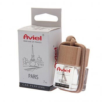 429 р. Ароматизатор подвесной жидкостный (Paris) 7мл Perfume of France AVIEL AVIEL frparis031556  с доставкой в г. Пермь. Увеличить фотографию 1