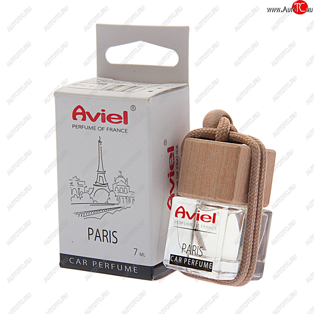 429 р. Ароматизатор подвесной жидкостный (Paris) 7мл Perfume of France AVIEL AVIEL frparis031556  с доставкой в г. Пермь