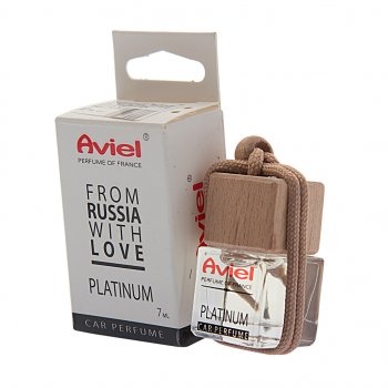 429 р. Ароматизатор подвесной жидкостный (Platinum) 7мл Perfume of France AVIEL AVIEL frplatinum031839  с доставкой в г. Пермь. Увеличить фотографию 1