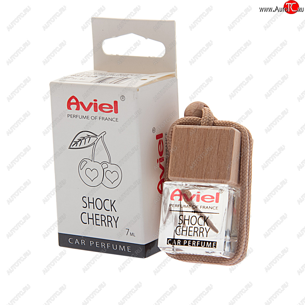 429 р. Ароматизатор подвесной жидкостный (Shock cherry) 7мл Perfume of France AVIEL AVIEL frshockсherry031686  с доставкой в г. Пермь