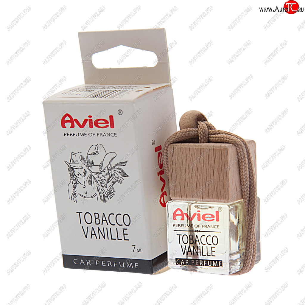 419 р. Ароматизатор подвесной жидкостный (Tobacco vanille) 7мл Perfume of France AVIEL AVIEL frtabaccovanille031563  с доставкой в г. Пермь