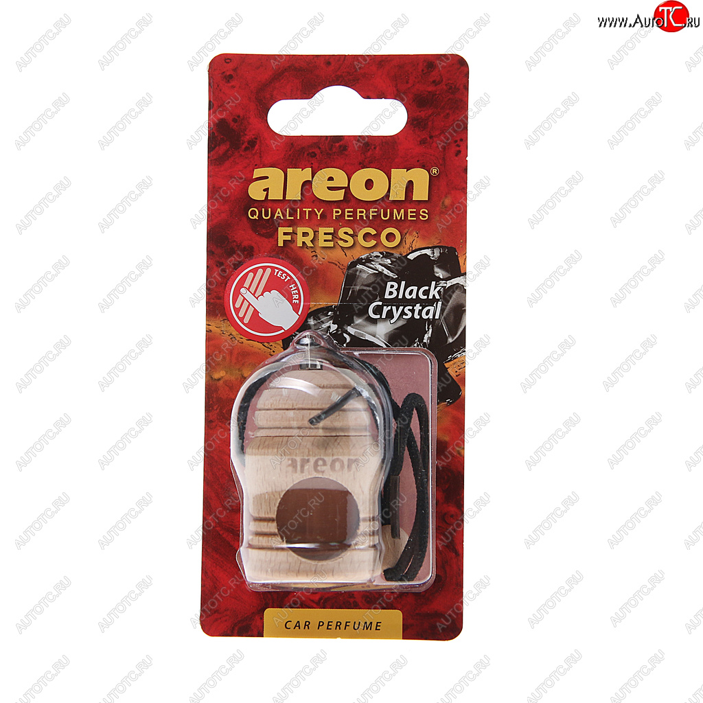 249 р. Ароматизатор подвесной жидкостный (черный кристалл) Fresco AREON AREON frtn17  с доставкой в г. Пермь