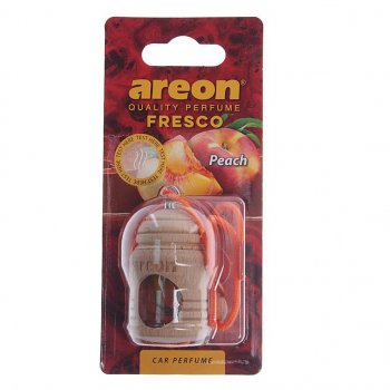 249 р. Ароматизатор подвесной жидкостный (персик) Fresco AREON AREON frtn24  с доставкой в г. Пермь. Увеличить фотографию 1