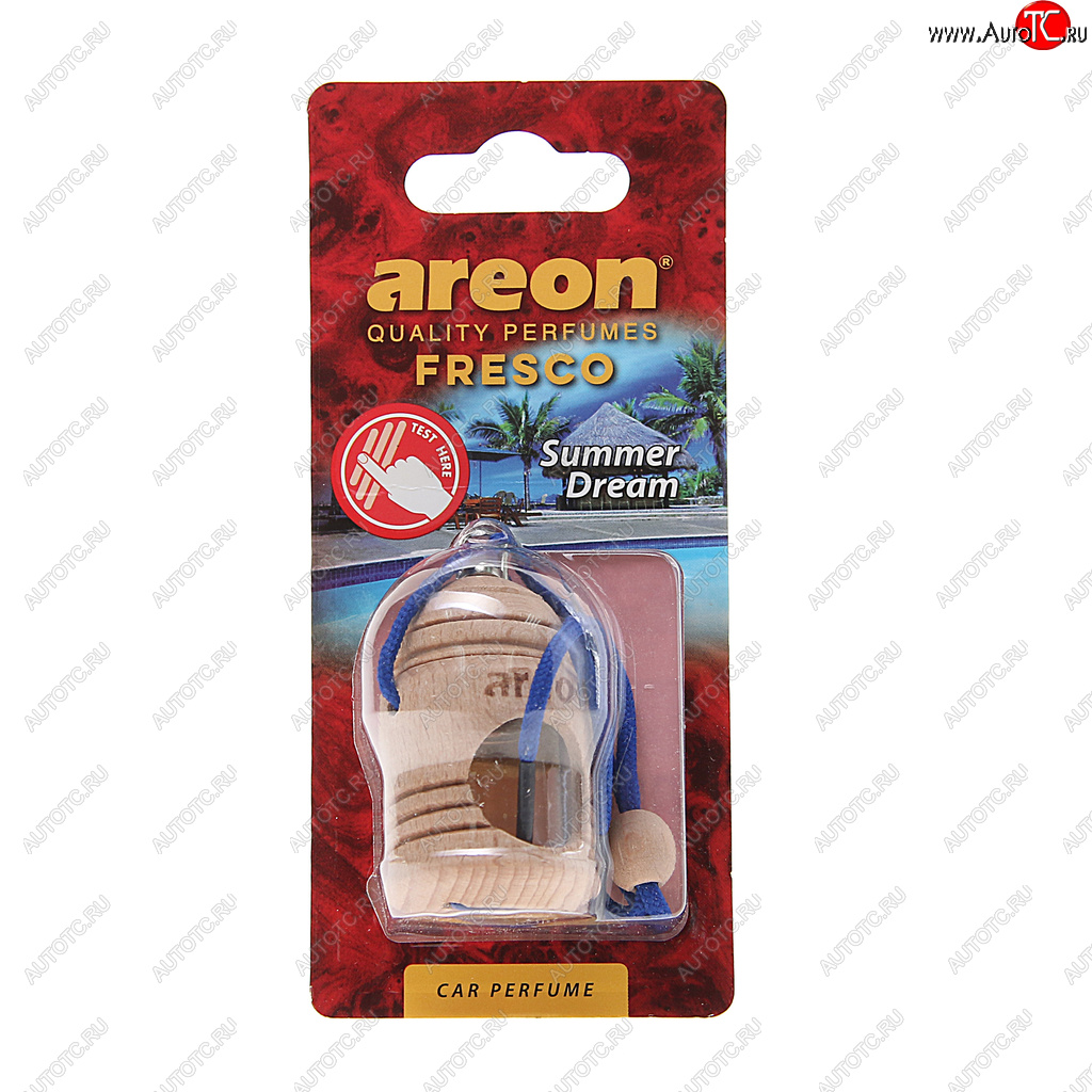 246 р. Ароматизатор подвесной жидкостный (летняя мечта) Fresco AREON AREON frtn37  с доставкой в г. Пермь