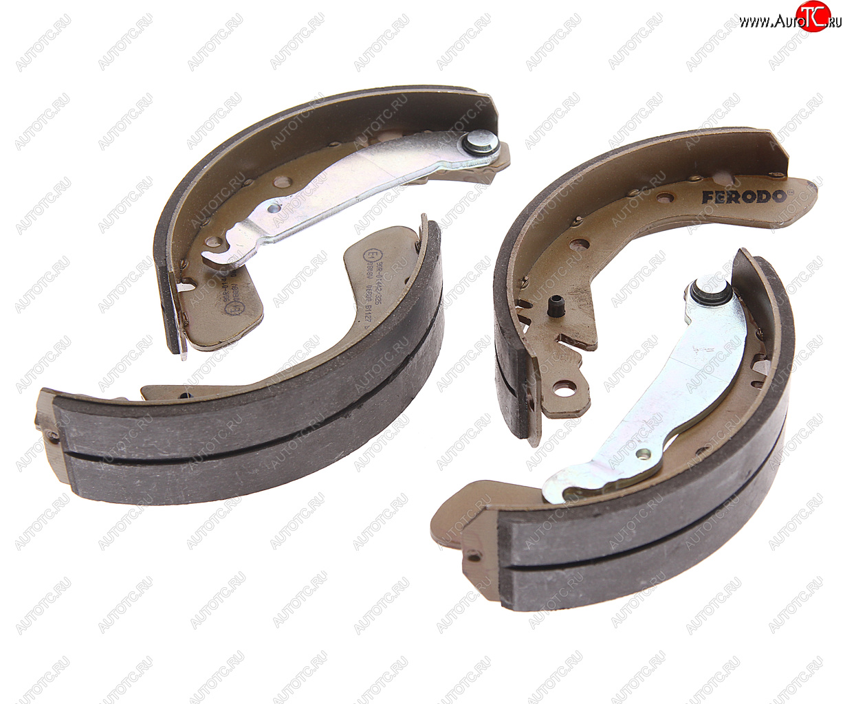 2 599 р. Колодки тормозные OPEL Astra G,Corsa C задние барабанные (4шт.) FERODO FERODO fsb335  с доставкой в г. Пермь