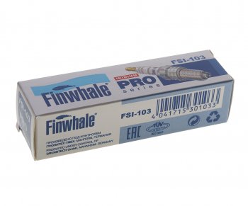 379 р. Свеча зажигания CHEVROLET Aveo,Cobalt,Epica иридиевая FINWHALE FINWHALE fsi103  с доставкой в г. Пермь. Увеличить фотографию 3