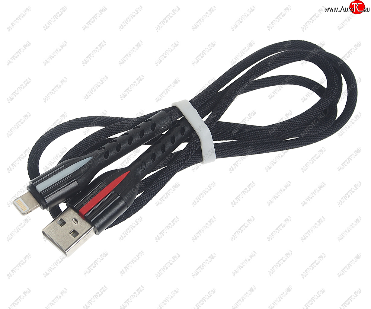 250 р. Кабель iPhone (5-) 1м FAISON FAISON fs-k-1019 arrow black  с доставкой в г. Пермь