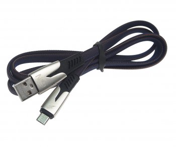 195 р. Кабель micro USB 1м FAISON FAISON fs-k-1035 need blue  с доставкой в г. Пермь. Увеличить фотографию 1