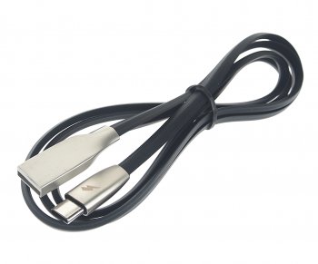 193 р. Кабель USB Type C 1м FAISON FAISON fs-k-1044 even black  с доставкой в г. Пермь. Увеличить фотографию 1